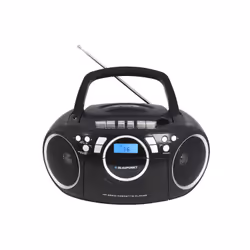 Blaupunkt BB16BK, 285 g, Noir, Lecteur CD portable