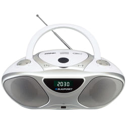 Blaupunkt BB14WH Lecteur de CD Graveur de CD Argent, Blanc