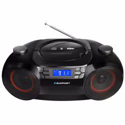 Blaupunkt BB30BT, 1,96 kg, Noir, Lecteur CD portable
