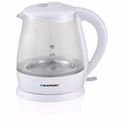Blaupunkt EKG301, 1 L, 1630 W, Blanc, Verre, Indicateur de niveau d'eau
