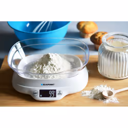 Blaupunkt FKS501 escabeaux de cuisine Blanc Rectangle Balance de ménage électronique - Vue supplémentaire 4