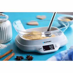 Blaupunkt FKS501 escabeaux de cuisine Blanc Rectangle Balance de ménage électronique - Vue supplémentaire 5