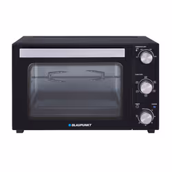 Blaupunkt EOM601, 45 L, 1800 W, Pose libre, Noir, Acier inoxydable, Rotatif, Verre