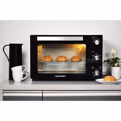 Blaupunkt EOM601 four Noir, Acier inoxydable