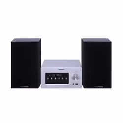 Blaupunkt MS70BT, 2.0 canaux, Avec fil &amp;sans fil, 140 W, Noir, Gris