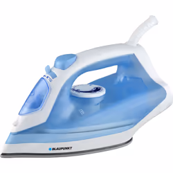 Blaupunkt HSI201BL, Fer à repasser à sec ou à vapeur, 1,9 m, 80 g/min, Bleu, Blanc, 0,22 L, 2170 W