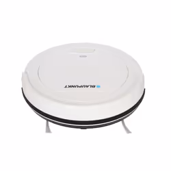 Blaupunkt RVC201, Sans sac, Blanc, Rond, 0,5 L, Aléatoire, Spirale, Tapis, Sol dur, Laminé, Linoléum, Parquet, Bois