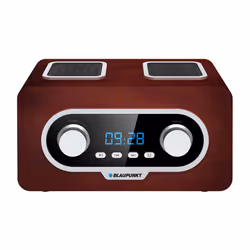 Blaupunkt PP5.2BR, Portable, FM, 87,5 - 108 MHz, 3 W, Marron, Rotatif