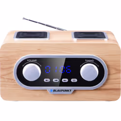Blaupunkt PP5.2CR, Portable, FM, 87,5 - 108 MHz, 3 W, Bois, Rotatif