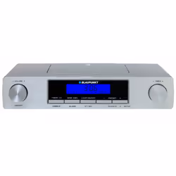 Blaupunkt KR12SL, Chantier, Numérique, FM, 0,8 W, LCD, Argent