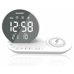 Blaupunkt CR85WH CHARGE Réveil numérique Blanc