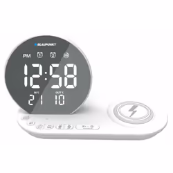 Blaupunkt CR85WH CHARGE Réveil numérique Blanc
