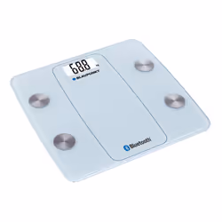 Blaupunkt BSM711BT balance Rectangle Bleu clair Pèse-personne électronique