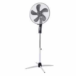 Blaupunkt ASF501, Ventilateur à lame domestique, Noir, Blanc, Sol, 40 dB, Boutons, Secteur