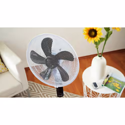 Blaupunkt ASF701 ventilateur Noir, Blanc