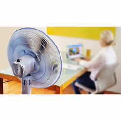Blaupunkt ASF701 ventilateur Noir, Blanc