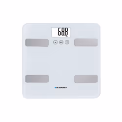 Blaupunkt BSM501, Pèse-personne électronique, 150 kg, 100 g, Blanc, Carré, Tactile
