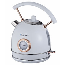 Blaupunkt EKS802WH bouilloire 1,8 L 3000 W Or, Blanc