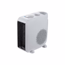 Blaupunkt FHM301, Chauffage de ventilateur électrique, Fil résistant en nickel-chrome, Intérieure, Sol, Blanc, 2000 W