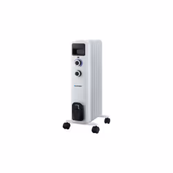 Blaupunkt HOR301, Chauffage électrique à bain d’huile, Huile, Intérieure, Sol, Blanc, 1500 W