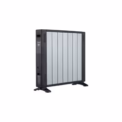 Blaupunkt HCO701, Chauffage électrique à convecteur, 24 h, Intérieure, Sol, Noir, Blanc, LED