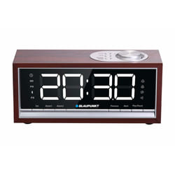 Blaupunkt CR60BT Radio portable Analogique et numérique Noir, Bois
