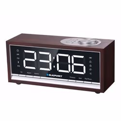 Blaupunkt CR60BT Radio portable Analogique et numérique Noir, Bois