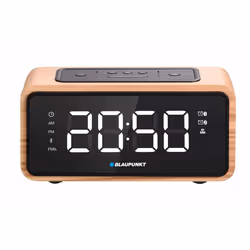 Blaupunkt CR65BT, Portable, Analogique et numérique, FM, PLL, LED, Noir, Bois, Boutons