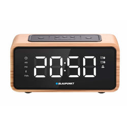 Blaupunkt CR65BT Radio portable Analogique et numérique Noir, Bois