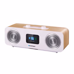 Blaupunkt IR50DAB Radio portable Internet Numérique Blanc, Bois