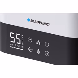 Blaupunkt AHM701 humidificateur Vapeur 5 L Noir, Acier inoxydable 400 W