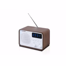 Blaupunkt PP7BT Radio portable Analogique et numérique Blanc, Bois