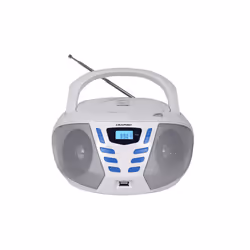 Blaupunkt BB7-WH, Numérique, FM, Lecteur, CD, Lecture/pause, Arrêt, Haut