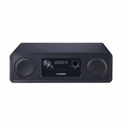 Blaupunkt MS20BK, 3,6 kg, Noir, Lecteur CD personnel