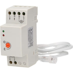 Détecteur Crépusculaire Pour Tableau électrique Avec Cellule Photo-électrique étanche Ip65 Pré-cablée