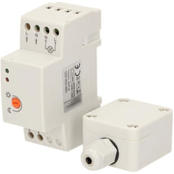Interrupteur Crépusculaire Modulaire Avec Cellule Photo-électrique étanche Ip65 à Câbler