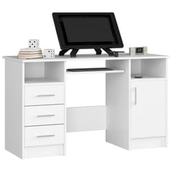 AKORD Furniture Factory IP0PANABIA001 bureau d'ordinateur Blanc