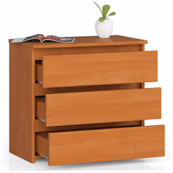 AKORD Furniture Factory OP0LCL-OLC001 Table de nuit et table de chevet 3 tiroir(s)