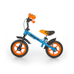 Milly Mally Dragon Z Hamulcem vélo et accessoire Acier Noir, Bleu, Orange