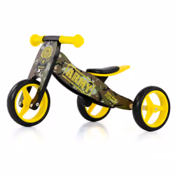 Milly Mally Jake Army 2in1, 1,5 an(s), 3 roue(s), Bois, Multicolore