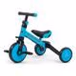 Tricycle - Milly Mally - Optimus 3-en-1 - Bleu - Âge 18 mois à 4 ans - Acier