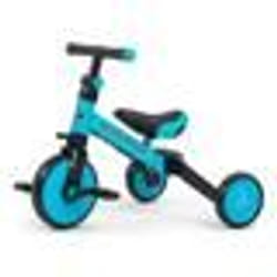 Tricycle - Milly Mally - Optimus 3-en-1 - Bleu - Âge 18 mois à 4 ans - Acier