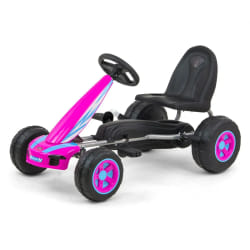 Milly Mally Kart à Pédales Viper Rose