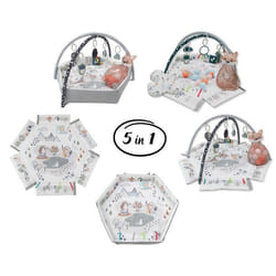 Tapis de jeu bébé 5-en-1 Minky - MILLY MALLY - PUERICULTURE/Tapis deveil - Rose - Dès 3 ans