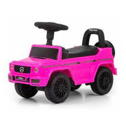 Voiture pour enfant Mercedes G350D Milly Mally - 69 cm acier rose