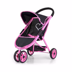 Poussette - Milly Mally - Susie Prestige - Noir - Poussette de poupée - 5521