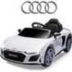 Véhicule électrique Audi R8 Spyder Blanc - Milly Mally - Pour enfant - Radiocommandé