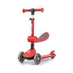 Trottinette - MILLY MALLY - Fuzzy - Rouge - 2 roues - Siège confortable