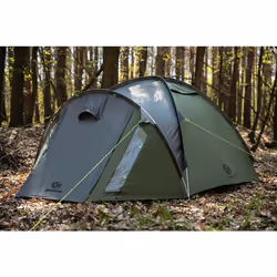 Tente de Camping - PEME - Tente avec Moustiquaire et Vestibule - Climate 3 - Vert