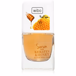 Le produit Wibo Keratin &amp; Honey garantit à vos ongles un soin professionnel.